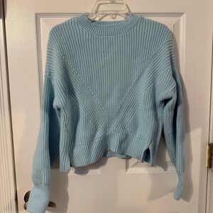 Abercrombie & Fitch Sky Blue Crew Neck Sweater